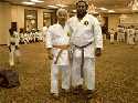 Lavar Reynolds and 9th Dan Hanshi Nakaza, Seiei in 2010